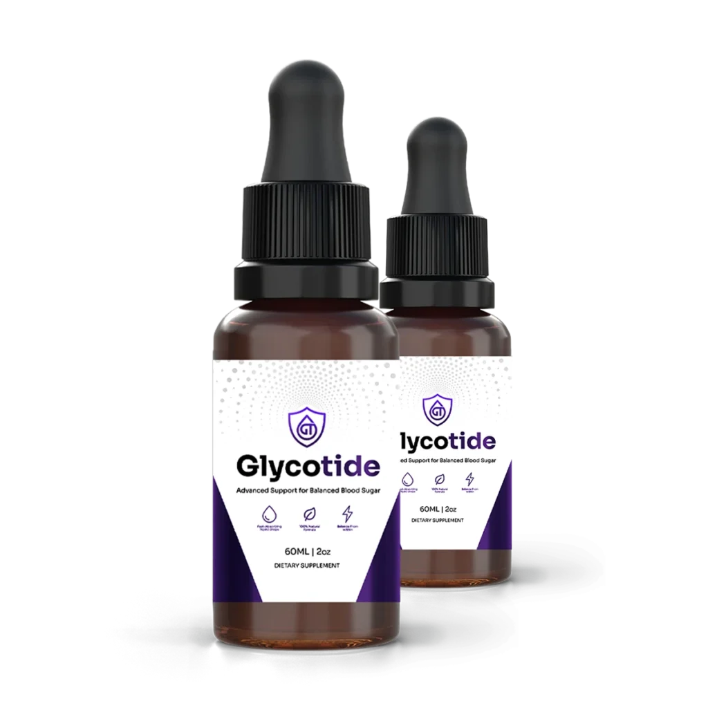 Glycotide 2 bottle supply — basic blood sugar support starter package