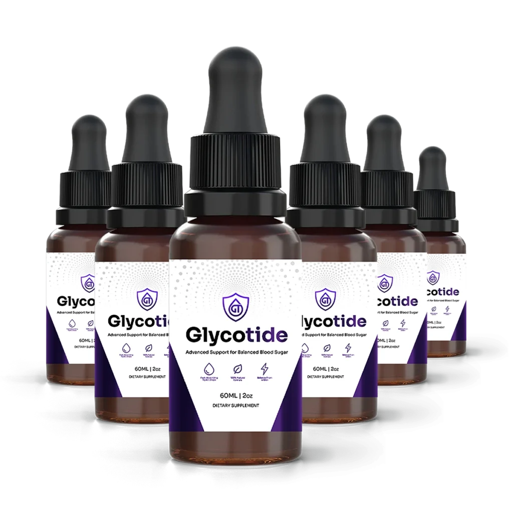Glycotide 6 bottle supply — best value blood sugar support package with biggest discount